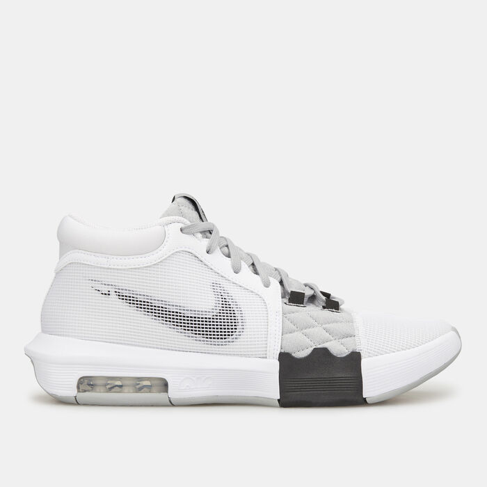 Nike LeBron Witness 8 Basketball Shoes White Nike LeBron Witness 8 Basketball Shoes White image number 0