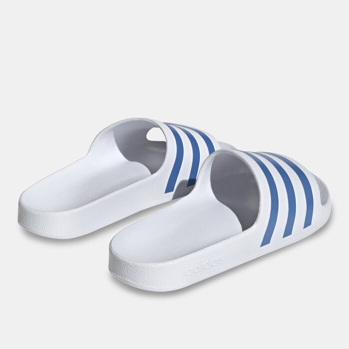 adidas Women's Adilette Aqua Slides White adidas Women's Adilette Aqua Slides White image number 2