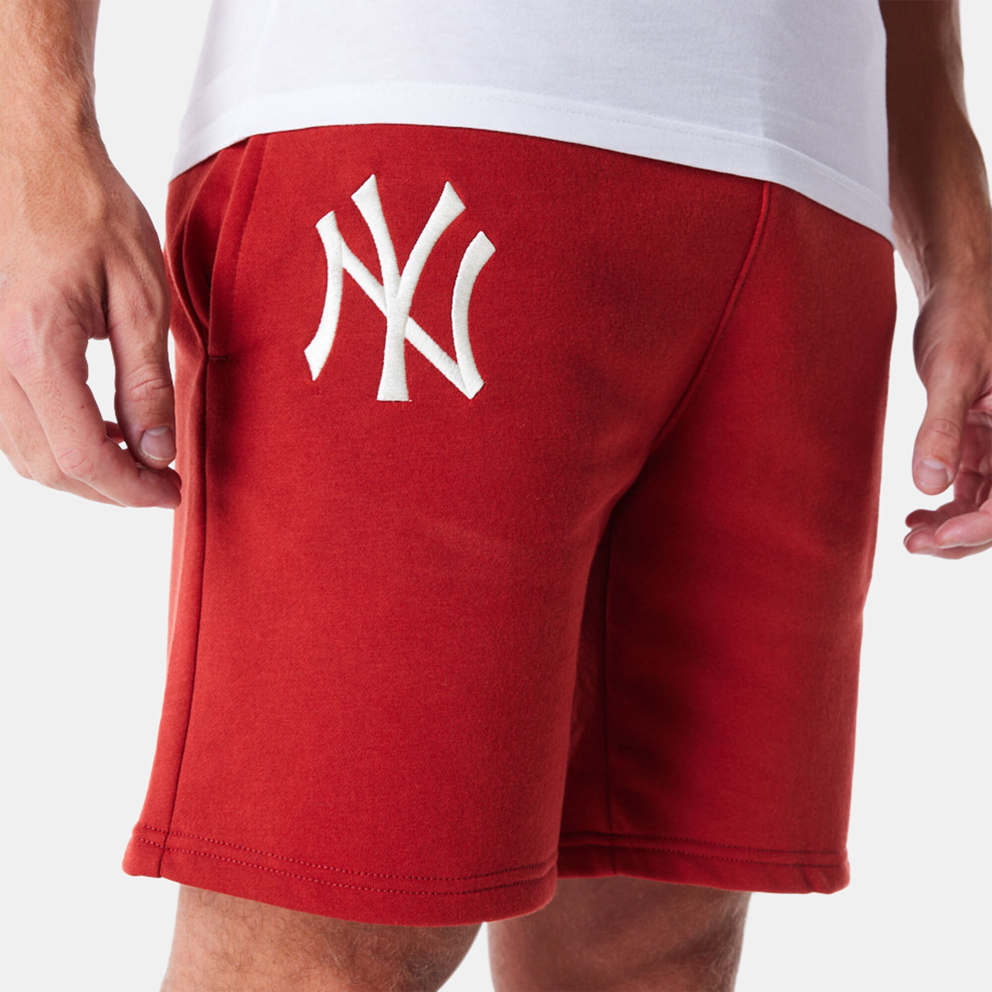 ☆送料・関税込☆MLB★ Medium Logo Three-Piece Shorts★ Men's MLB New York Yankees League Essentials Shorts Orange