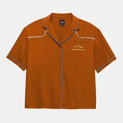 Vans Women's Dusk Downer Shirt Brown
