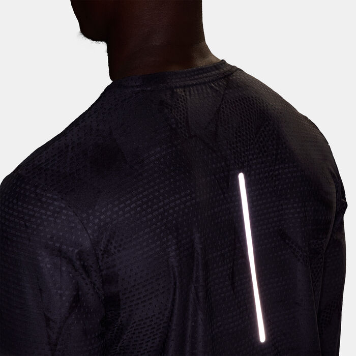 adidas Men's Ultimateadidas All Over Print Running T-Shirt Black adidas Men's Ultimateadidas All Over Print Running T-Shirt Black image number 4
