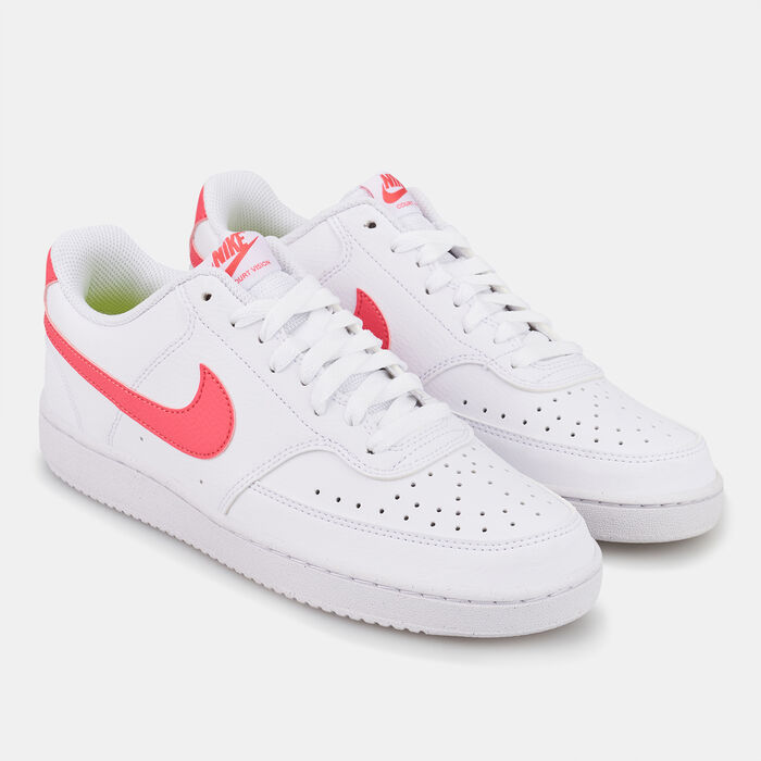 Nike Women's Court Vision Low Shoe White image number 1