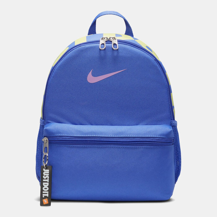 Nike Kids' Brasilia JDI Mini Backpack Blue Nike Kids' Brasilia JDI Mini Backpack Blue image number 0