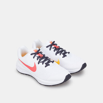 Nike Kids' Revolution 6 Shoe (Older Kids) White