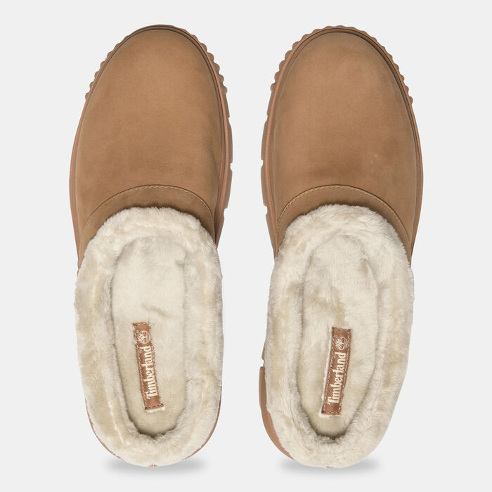 Timberland Women's Greyfield Warm Lined Slip-On Shoes Beige Timberland Women's Greyfield Warm Lined Slip-On Shoes Beige image number 4