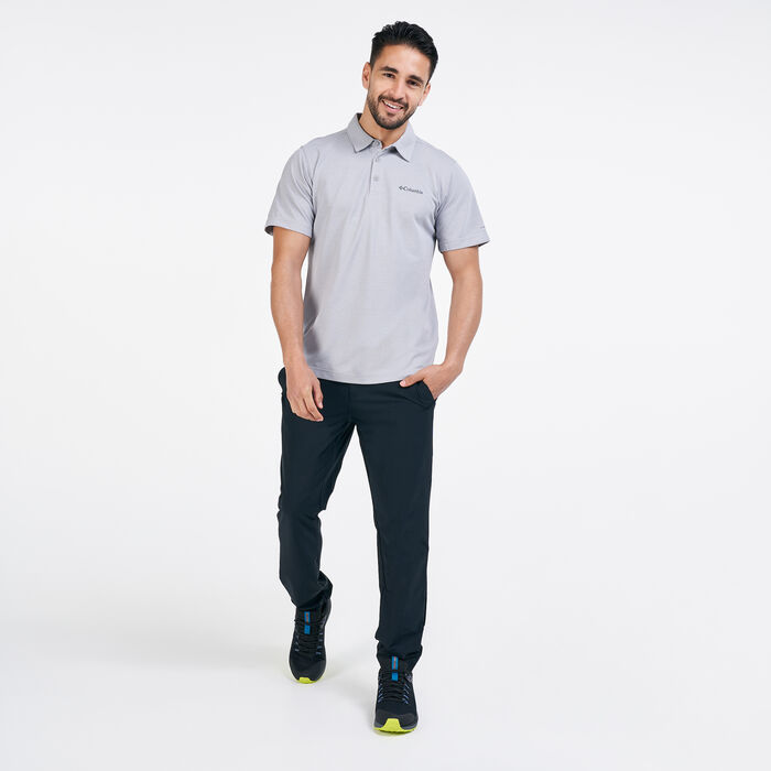 Columbia Men's HAVERCAMP™ Pique Polo Shirt Grey Columbia Men's HAVERCAMP™ Pique Polo Shirt Grey image number 2