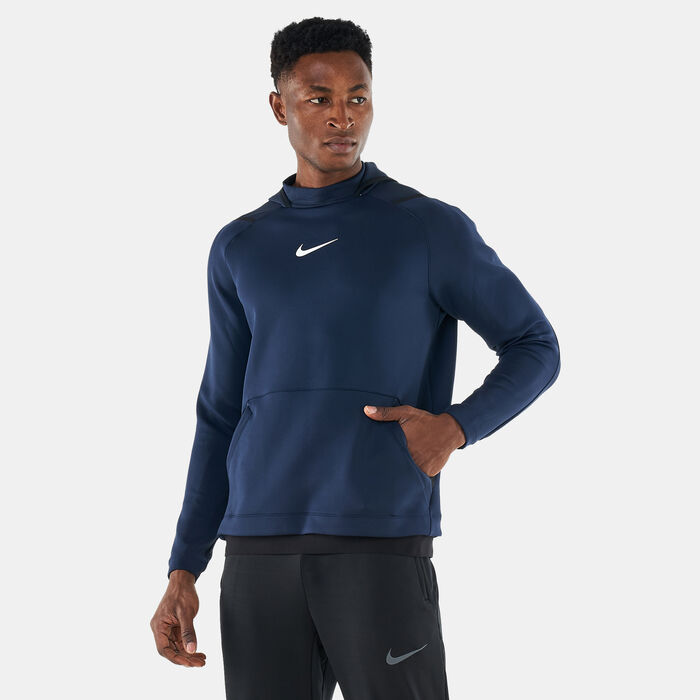 Nike Men's Pro Pullover Fleece Hoodie Nike Men's Pro Pullover Fleece Hoodie image number 0