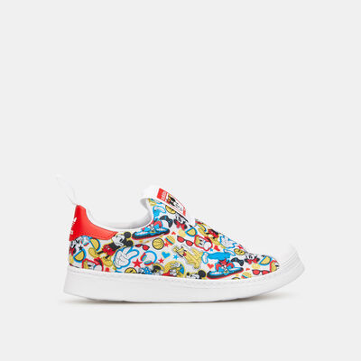 adidas Originals Kids' Originals x Disney Mickey Superstar 360 Shoe Blue adidas Originals Kids' Originals x Disney Mickey Superstar 360 Shoe Blue
