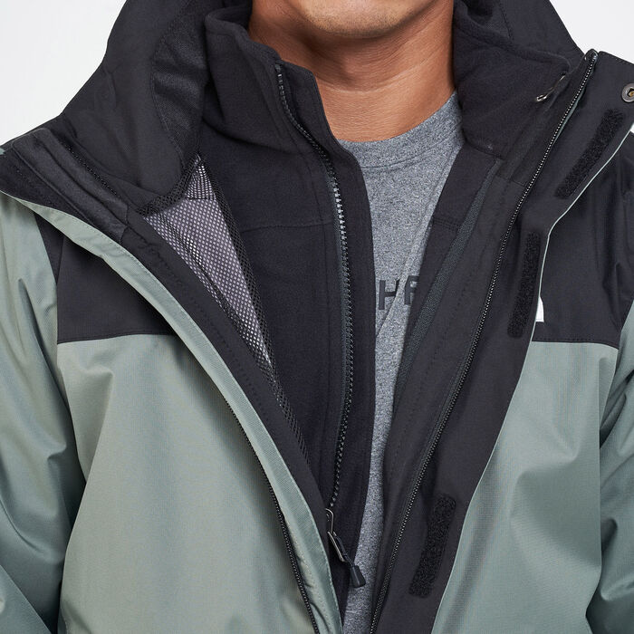 The North Face Men's Evolve II Triclimate Jacket Green The North Face Men's Evolve II Triclimate Jacket Green image number 3