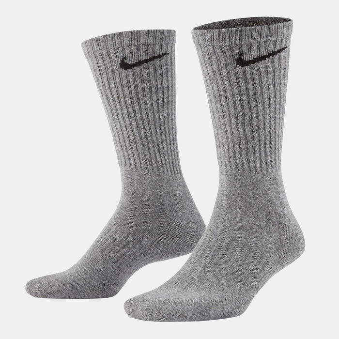 Nike Everyday Cushion Crew Socks (3 Pack) Grey image number 0