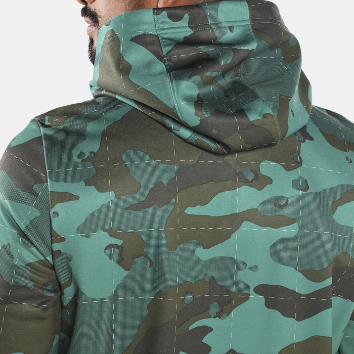 Nike Men's Therma-FIT Hoodie Green Nike Men's Therma-FIT Hoodie Green image number 4