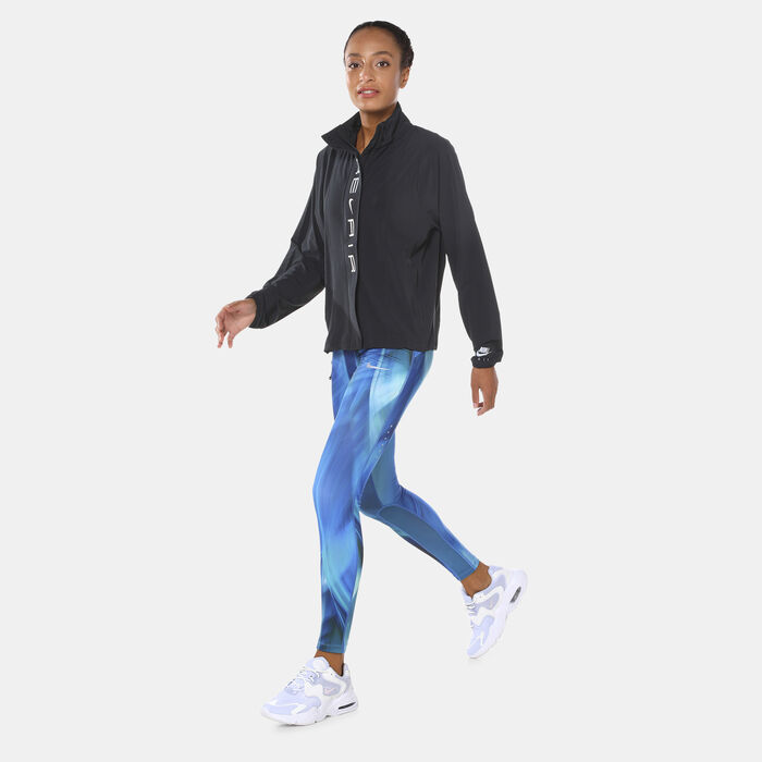 Nike Women's Air Dri-FIT Running Jacket Black image number 2