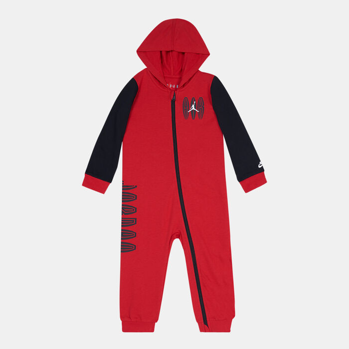 Nike Kids' MVP Hooded Overalls (Baby and Toddler) Red Nike Kids' MVP Hooded Overalls (Baby and Toddler) Red image number 0