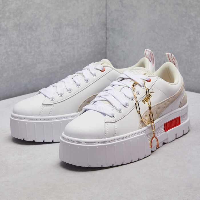 PUMA Women's Mayze Lucky Charm Shoe White PUMA Women's Mayze Lucky Charm Shoe White image number 2