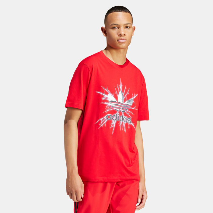 adidas Originals Men's Graphic T-Shirt Red adidas Originals Men's Graphic T-Shirt Red image number 0