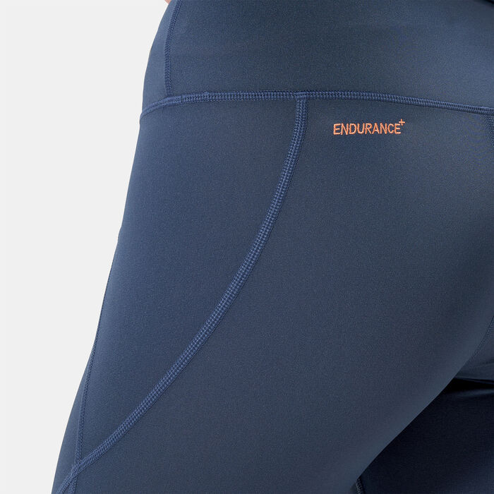 Speedo Women's Swimming Leggings Blue Speedo Women's Swimming Leggings Blue image number 4