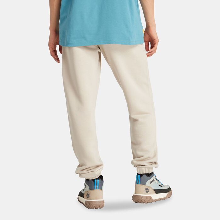 Timberland Men's Refibra Logo Sweatpants Beige image number 1
