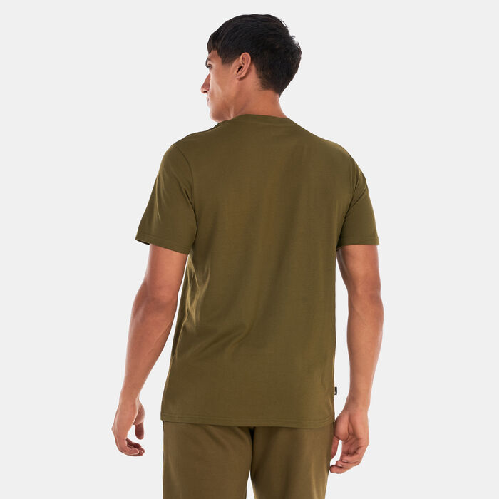 Timberland Men's Boot Logo T-Shirt Green image number 1