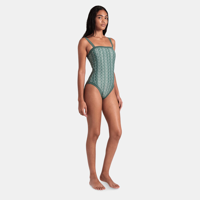 Arena Women's Monogram One-Piece Swimsuit Multi image number 2