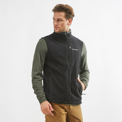Columbia Men's Fast Trek Fleece Vest Black