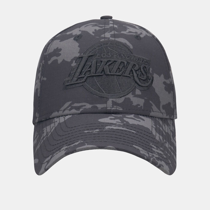 New Era Men's NBA Los Angeles Tonal Camo 9FORTY Cap Black New Era Men's NBA Los Angeles Tonal Camo 9FORTY Cap Black image number 0