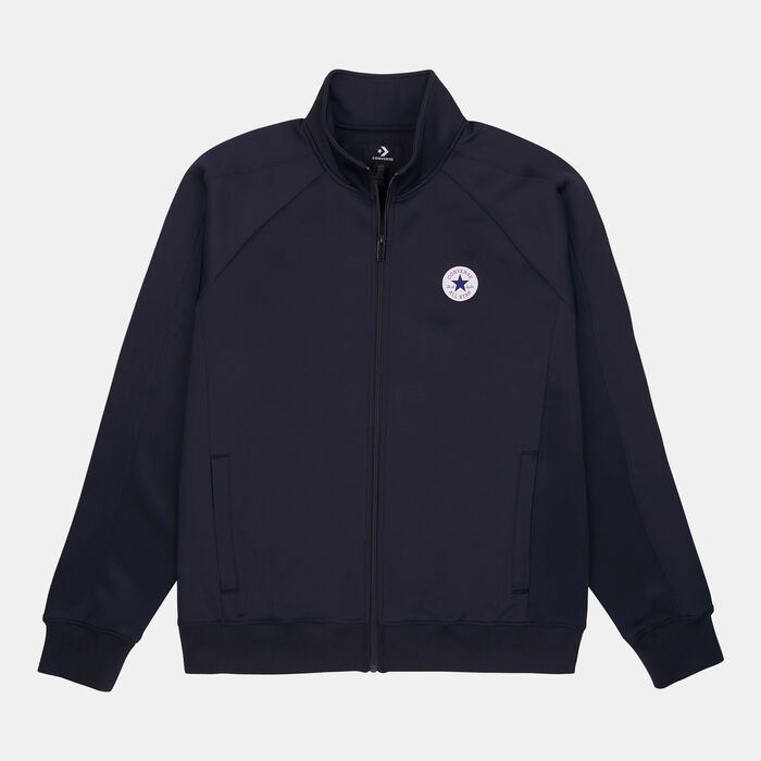 Converse Men's Retro Chuck Track Jacket Black Converse Men's Retro Chuck Track Jacket Black image number 0
