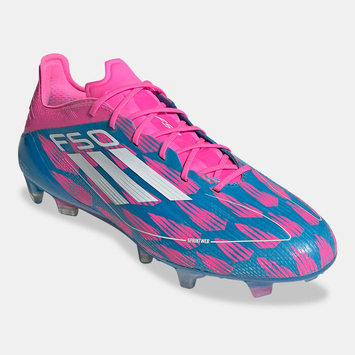 adidas Men's F50 Elite Firm Ground Football Shoes White adidas Men's F50 Elite Firm Ground Football Shoes White image number 1