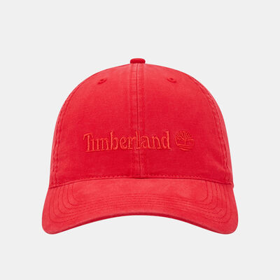 Timberland Men's Cotton Canvas Cap Red