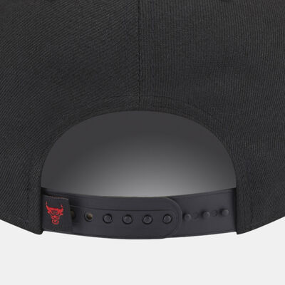 New Era Men's Chicago Bulls Team Drip 9FIFTY Cap Black