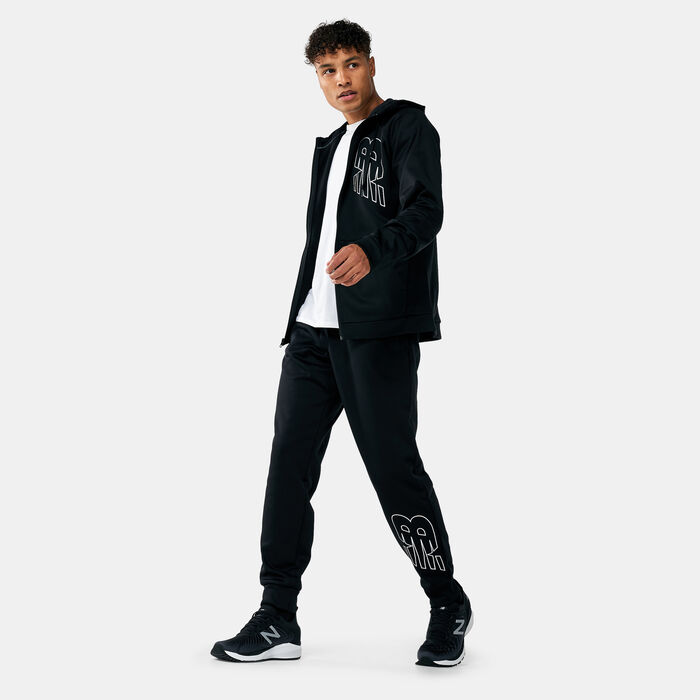 New Balance Men's Tenacity Fleece Pants Black image number 2