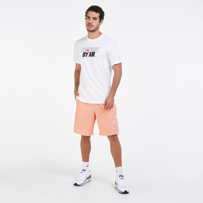 Nike Men's Club Alumni Woven Shorts Orange image number 2