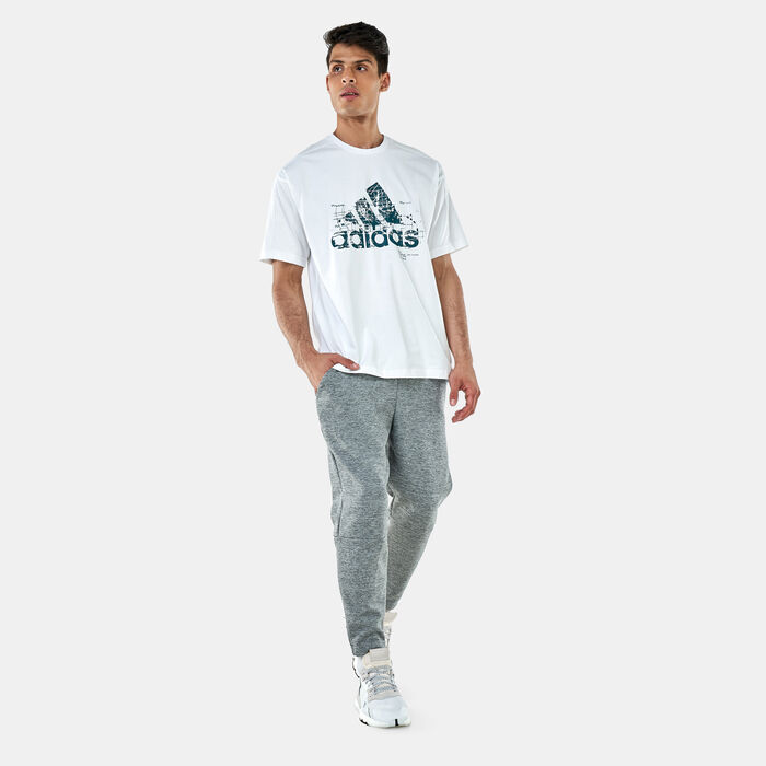 adidas Men's PRSVE Badge Of Sports T-Shirt White adidas Men's PRSVE Badge Of Sports T-Shirt White image number 2
