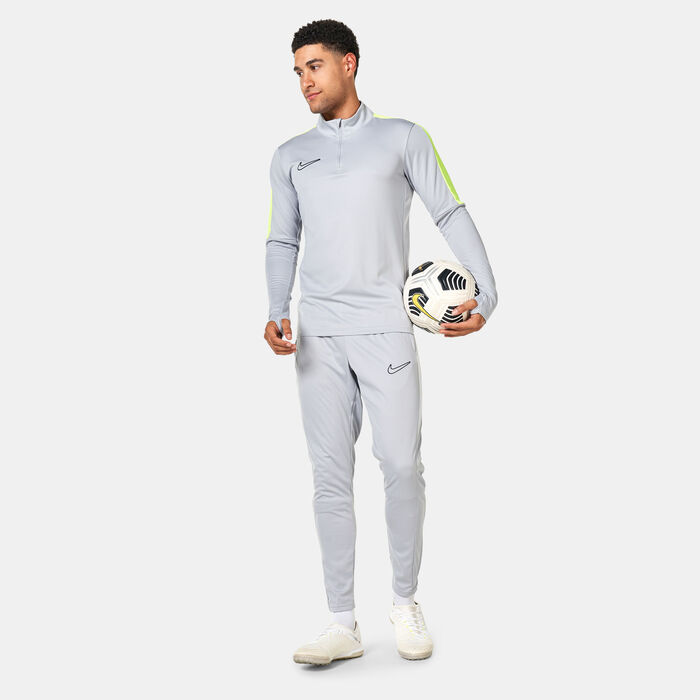 Nike Men's Academy Dri-FIT Football 1/2-Zip Top Grey Nike Men's Academy Dri-FIT Football 1/2-Zip Top Grey image number 2