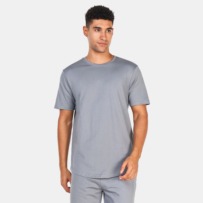 Sun and Sand Sports Men's Basic T-Shirt Grey Sun and Sand Sports Men's Basic T-Shirt Grey image number 0