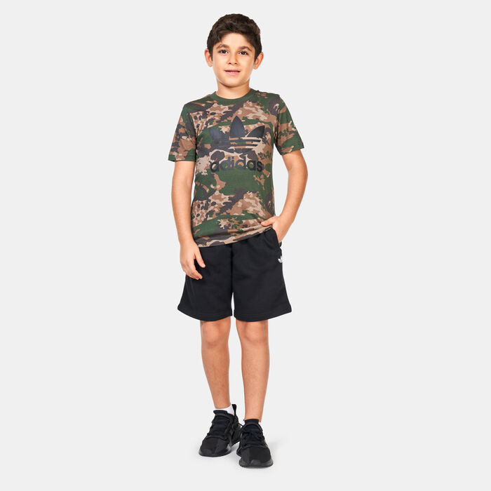 adidas Originals Kids' Camo T-Shirt Green adidas Originals Kids' Camo T-Shirt Green image number 2