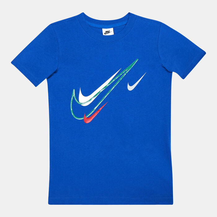 Nike Kids' Sportswear SOS T-Shirt Blue Nike Kids' Sportswear SOS T-Shirt Blue image number 0