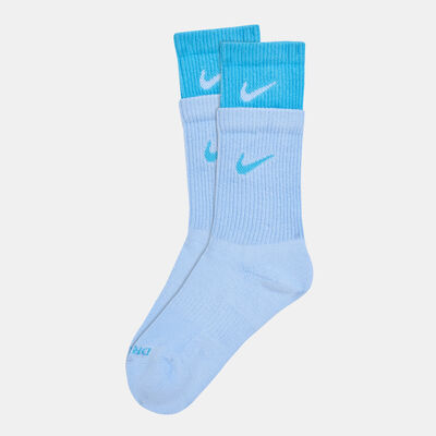 Nike Everyday Plus Cushioned Training Crew Socks Blue Nike Everyday Plus Cushioned Training Crew Socks Blue