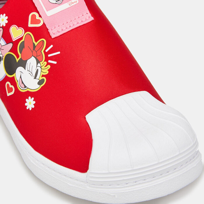 adidas Originals Kids' Originals x Disney Superstar 360 Shoe Red adidas Originals Kids' Originals x Disney Superstar 360 Shoe Red image number 4