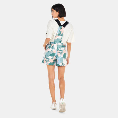 Timberland Women's Allover Print Dungarees Multi Timberland Women's Allover Print Dungarees Multi