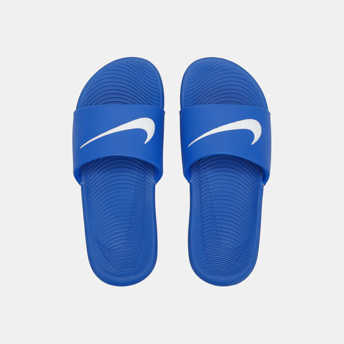 Nike Kids' Kawa Slides (Older Kids) Blue image number 1