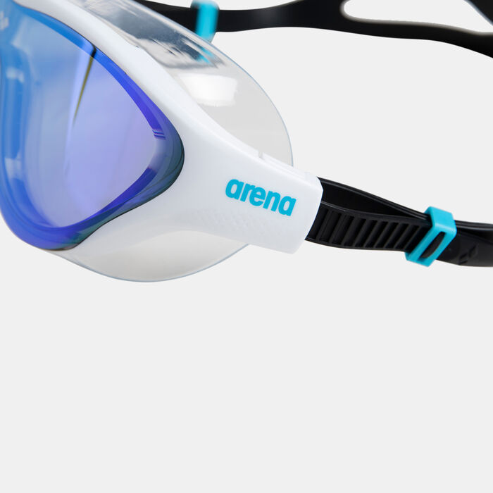 Arena The One Mask Mirror Swimming Goggles Blue Arena The One Mask Mirror Swimming Goggles Blue image number 5