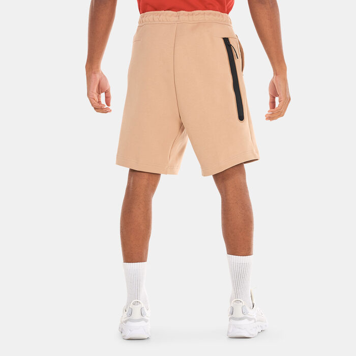 Nike Men's F.C. Barcelona Sportswear Tech Fleece Shorts Brown image number 1