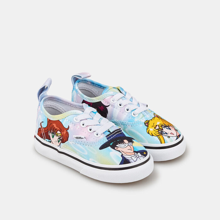 Vans Kids' x Sailor Moon Authentic Elastic Lace Shoe (Toddler) Blue Vans Kids' x Sailor Moon Authentic Elastic Lace Shoe (Toddler) Blue image number 1