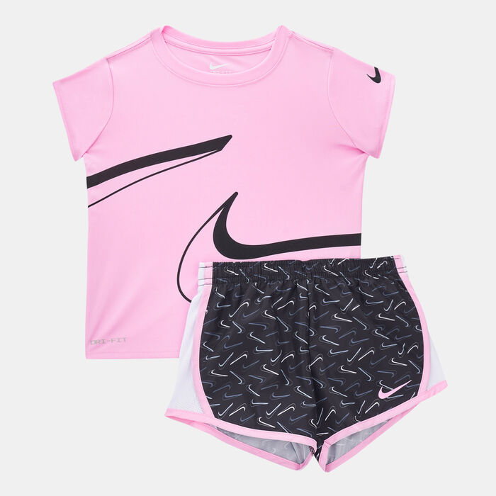 Nike Kids' Swoosh Logo Tempo Set (Younger Kids) Black Nike Kids' Swoosh Logo Tempo Set (Younger Kids) Black image number 0