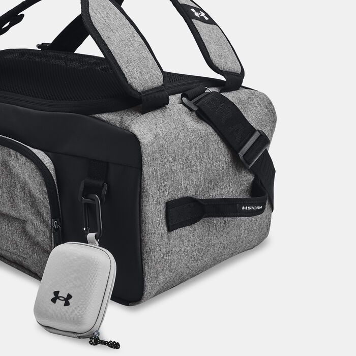 Under Armour Contain Duo Backpack Duffle Bag Grey image number 4