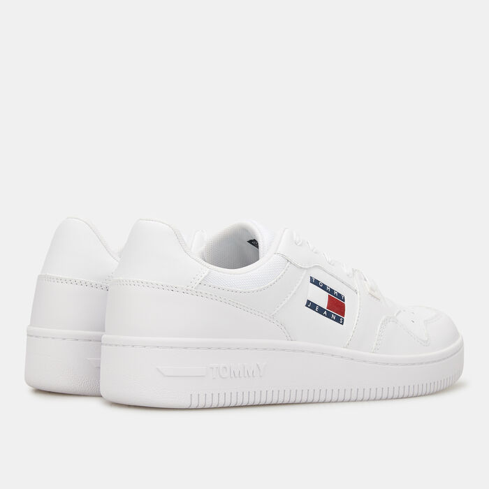 Tommy Hilfiger Women's Essential Basket Shoe White Tommy Hilfiger Women's Essential Basket Shoe White image number 2