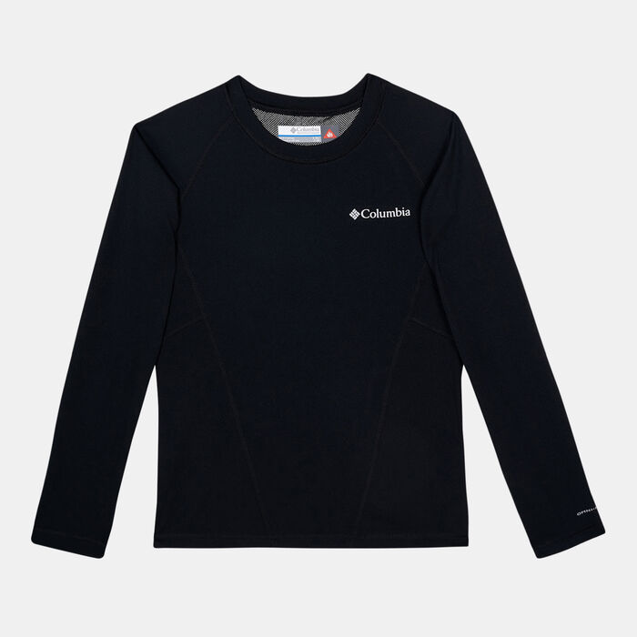Columbia Kids’ Midnight Crew 2 Long Sleeve T-Shirt Black Columbia Kids’ Midnight Crew 2 Long Sleeve T-Shirt Black image number 0