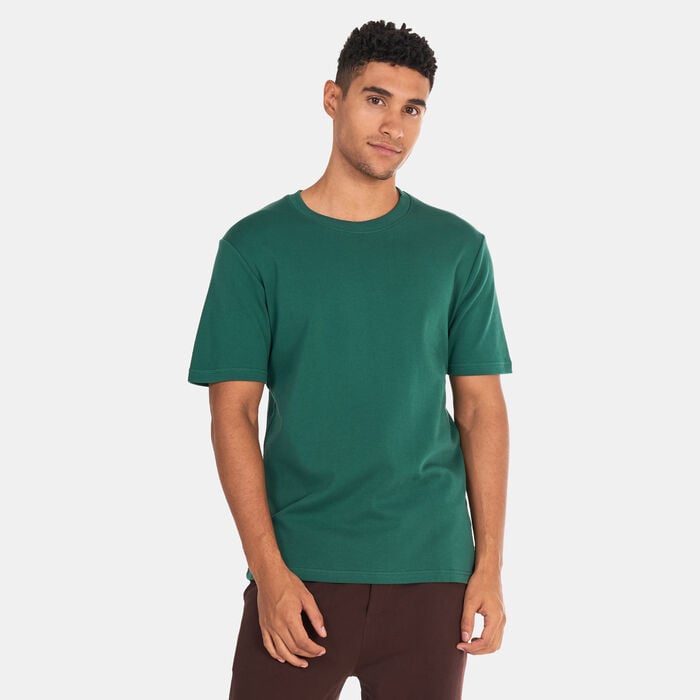 Sun and Sand Sports Men's Solid Crew T-Shirt Green Sun and Sand Sports Men's Solid Crew T-Shirt Green image number 0