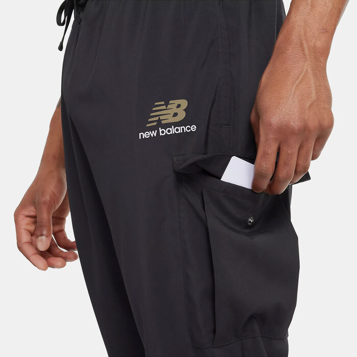 New Balance Men's Classics Cargo Joggers Black New Balance Men's Classics Cargo Joggers Black image number 3