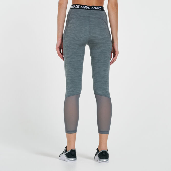 Nike Women's Pro 365 High-Rise 7/8 Leggings Grey Nike Women's Pro 365 High-Rise 7/8 Leggings Grey image number 1